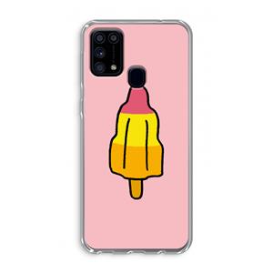 CaseCompany Raketijsje: Samsung Galaxy M31 Transparant Hoesje