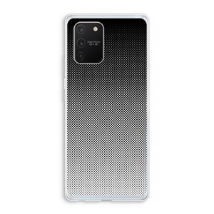 CaseCompany Musketon Halftone: Samsung Galaxy S10 Lite Transparant Hoesje