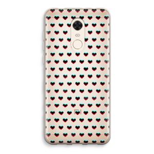 CaseCompany Hartjes: Xiaomi Redmi 5 Transparant Hoesje
