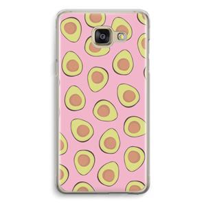 CaseCompany Dancing avocados: Samsung Galaxy A5 (2016) Transparant Hoesje