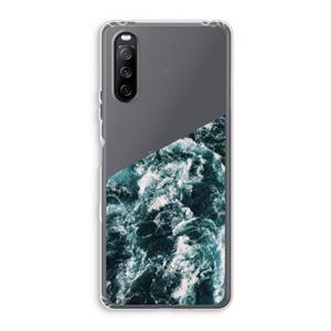 CaseCompany Zee golf: Sony Xperia 10 III Transparant Hoesje