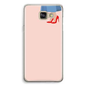 CaseCompany High heels: Samsung Galaxy A5 (2016) Transparant Hoesje