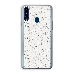 CaseCompany Terrazzo N°14: Samsung Galaxy A20s Transparant Hoesje