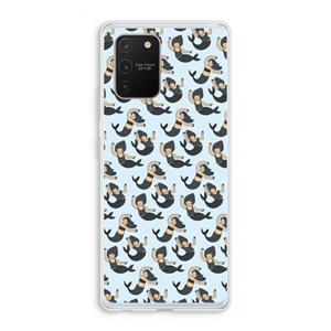 CaseCompany Zeemeermin: Samsung Galaxy S10 Lite Transparant Hoesje