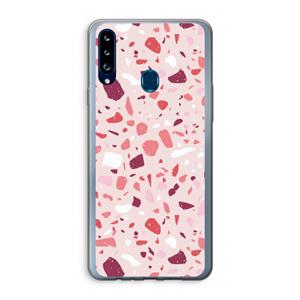 CaseCompany Terrazzo N°15: Samsung Galaxy A20s Transparant Hoesje