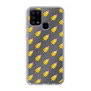 CaseCompany Waterijsjes: Samsung Galaxy M31 Transparant Hoesje