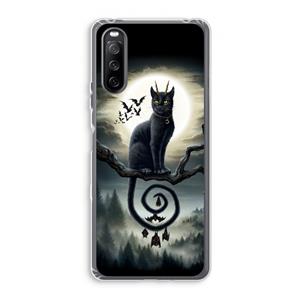 CaseCompany Moonlight Companions: Sony Xperia 10 III Transparant Hoesje