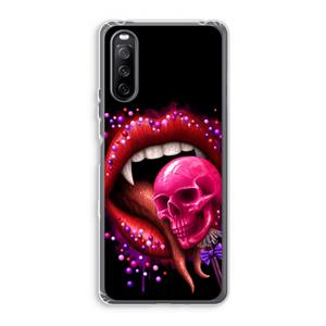 CaseCompany Dodelijk zoet: Sony Xperia 10 III Transparant Hoesje