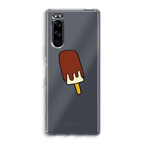 CaseCompany Frisco: Sony Xperia 5 Transparant Hoesje
