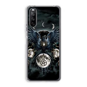 CaseCompany Sinister Wings: Sony Xperia 10 III Transparant Hoesje