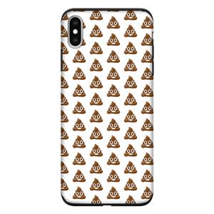 CaseCompany Poop emoji: iPhone XS Max Tough Case