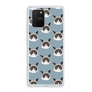 CaseCompany It's a Purrr Case: Samsung Galaxy S10 Lite Transparant Hoesje