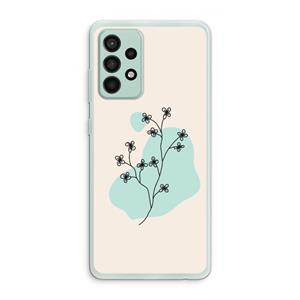 CaseCompany Love your petals: Samsung Galaxy A52s 5G Transparant Hoesje