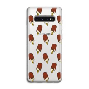 CaseCompany Yummy: Samsung Galaxy S10 4G Transparant Hoesje