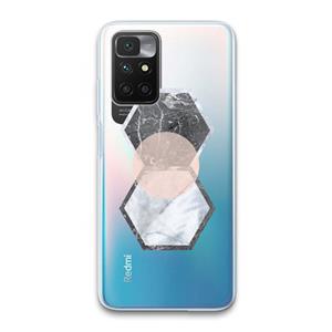 CaseCompany Creatieve toets: Xiaomi Redmi 10 Transparant Hoesje