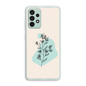 CaseCompany Violets are blue: Samsung Galaxy A52s 5G Transparant Hoesje