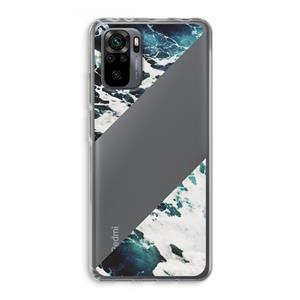 CaseCompany Golven: Xiaomi Redmi Note 10 Pro Transparant Hoesje