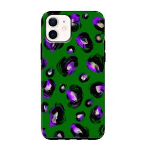 CaseCompany Green Cheetah: iPhone 12 mini Tough Case