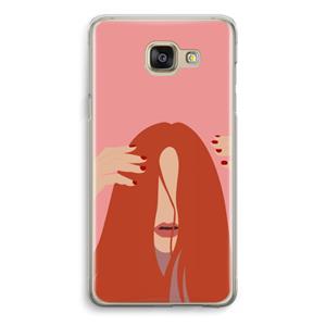 CaseCompany Woke up like this: Samsung Galaxy A5 (2016) Transparant Hoesje