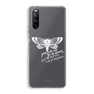 CaseCompany Good or bad: Sony Xperia 10 III Transparant Hoesje