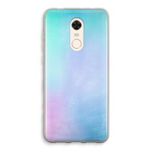 CaseCompany mist pastel: Xiaomi Redmi 5 Transparant Hoesje