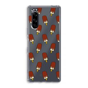 CaseCompany Yummy: Sony Xperia 5 Transparant Hoesje