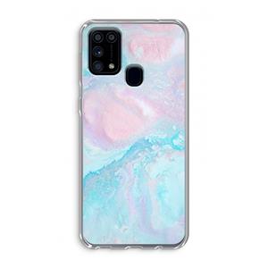 CaseCompany Fantasie pastel: Samsung Galaxy M31 Transparant Hoesje