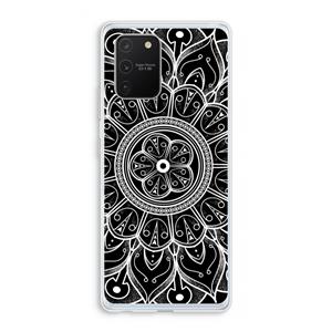CaseCompany Roses Are Red: Samsung Galaxy S10 Lite Transparant Hoesje