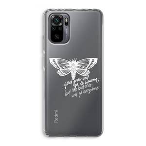 CaseCompany Good or bad: Xiaomi Redmi Note 10 Pro Transparant Hoesje