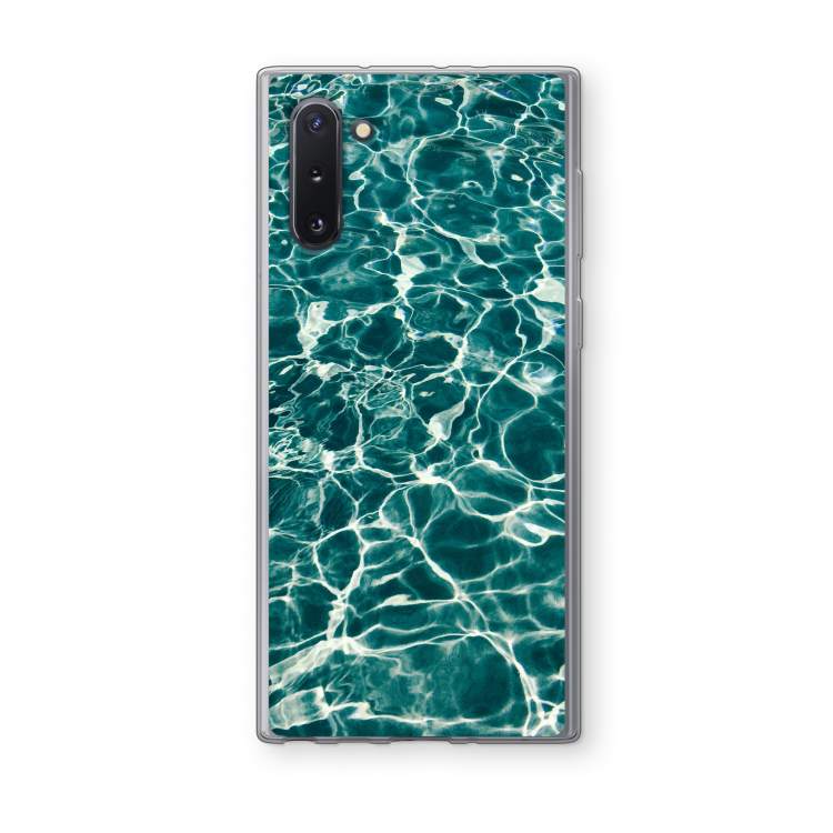CaseCompany Weerkaatsing water: Samsung Galaxy Note 10 Transparant Hoesje
