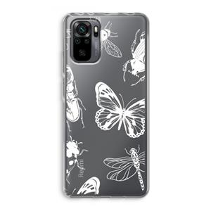 CaseCompany Tiny Bugs: Xiaomi Redmi Note 10 Pro Transparant Hoesje
