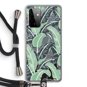 CaseCompany This Sh*t Is Bananas: Samsung Galaxy A72 5G Transparant Hoesje met koord