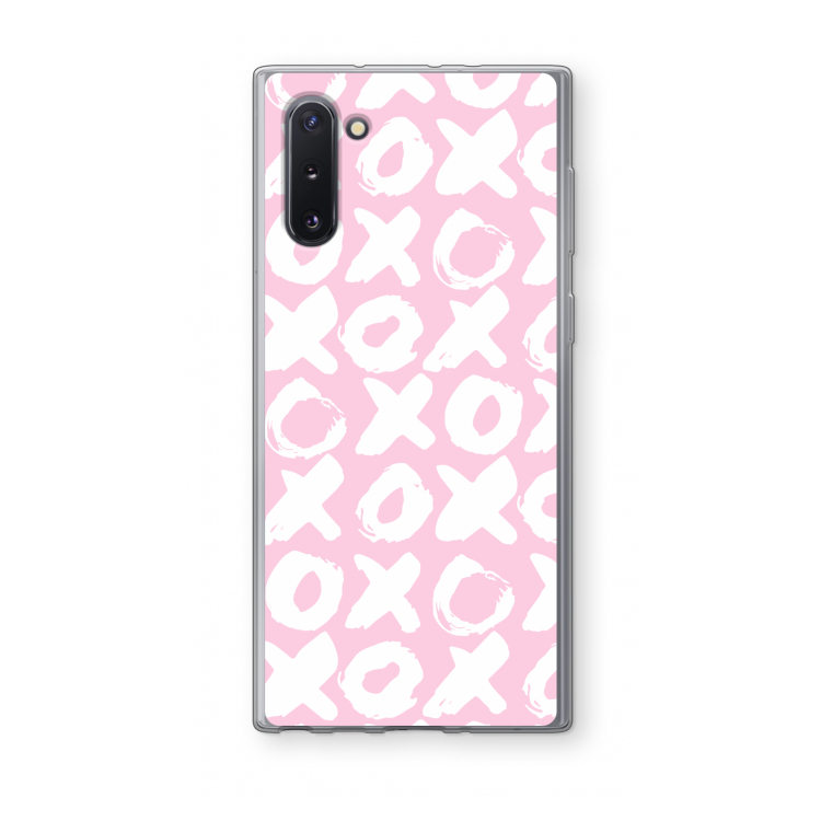 CaseCompany XOXO: Samsung Galaxy Note 10 Transparant Hoesje