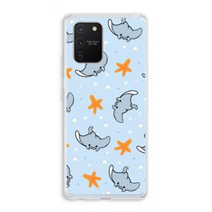 CaseCompany Manta: Samsung Galaxy S10 Lite Transparant Hoesje