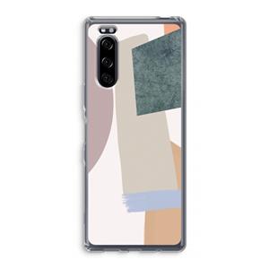 CaseCompany Lindo: Sony Xperia 5 Transparant Hoesje