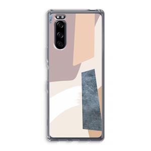 CaseCompany Luca: Sony Xperia 5 Transparant Hoesje