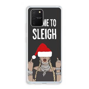 CaseCompany Came To Sleigh: Samsung Galaxy S10 Lite Transparant Hoesje