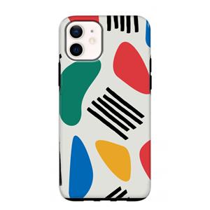 CaseCompany Illustratieve pop 1: iPhone 12 mini Tough Case