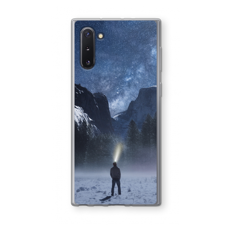 CaseCompany Wanderlust: Samsung Galaxy Note 10 Transparant Hoesje