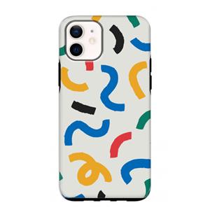 CaseCompany Illustratieve pop 2: iPhone 12 mini Tough Case