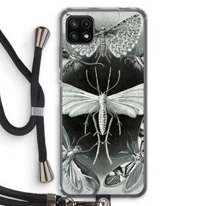 CaseCompany Haeckel Tineida: Samsung Galaxy A22 5G Transparant Hoesje met koord