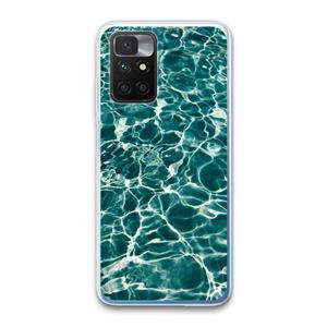 CaseCompany Weerkaatsing water: Xiaomi Redmi 10 Transparant Hoesje