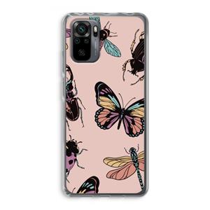 CaseCompany Tiny Bugs: Xiaomi Redmi Note 10 Pro Transparant Hoesje