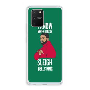 CaseCompany Sleigh Bells Ring: Samsung Galaxy S10 Lite Transparant Hoesje