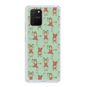CaseCompany Gymboys: Samsung Galaxy S10 Lite Transparant Hoesje