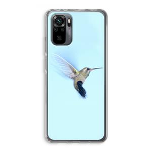 CaseCompany Kolibri: Xiaomi Redmi Note 10 Pro Transparant Hoesje
