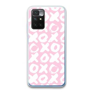 CaseCompany XOXO: Xiaomi Redmi 10 Transparant Hoesje