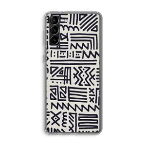 CaseCompany Marrakech print: Samsung Galaxy S21 Plus Transparant Hoesje