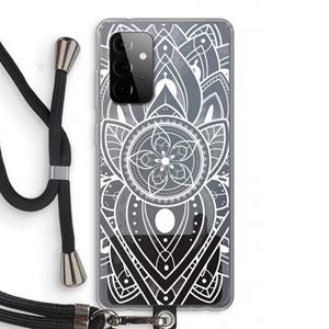 CaseCompany It's Complicated: Samsung Galaxy A72 5G Transparant Hoesje met koord