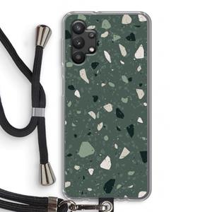 CaseCompany Terrazzo N°19: Samsung Galaxy A32 5G Transparant Hoesje met koord
